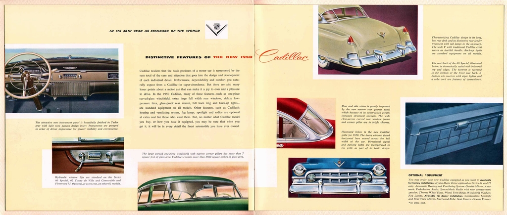 1950 Cadillac Prestige Brochure Page 9